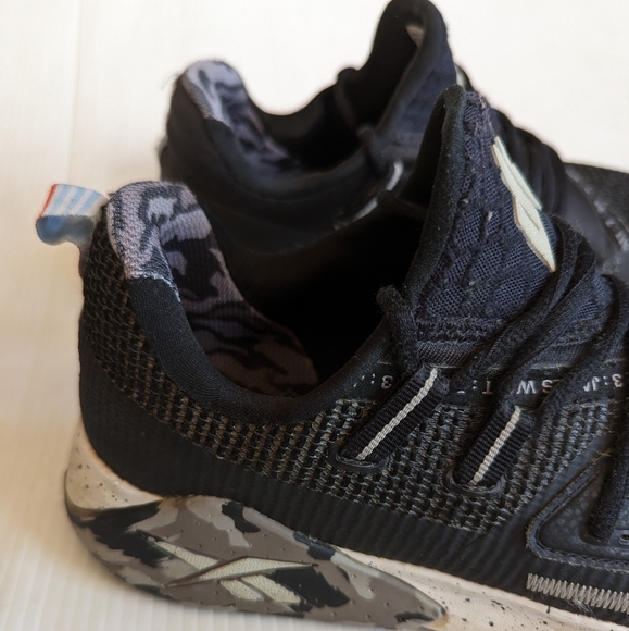 REEBOK men's Jj III Cross Training Black Pure Gray Shoes Sneakers - Picture 9 of 12